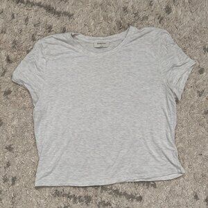 *3 for $15* Aritzia Babaton Everyday Tee Light Heathered Grey, Size Large